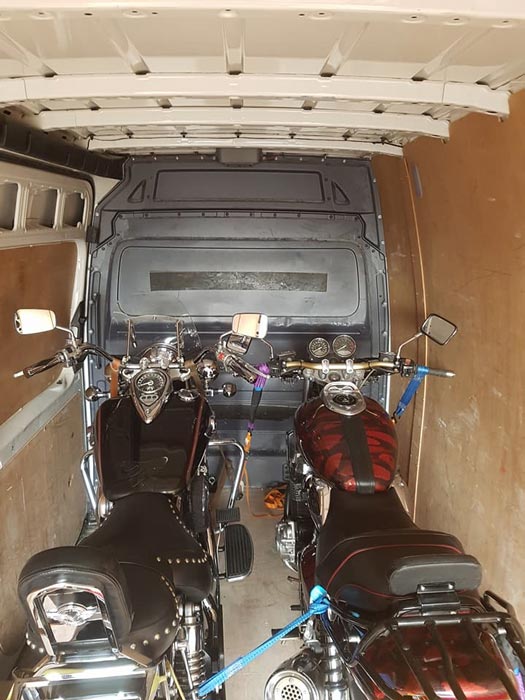 Motorradtransport